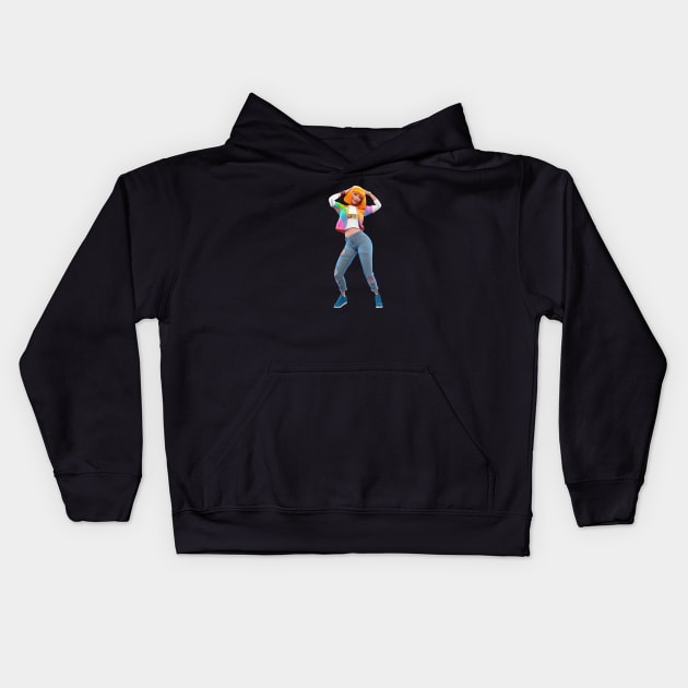 GPT girl Kids Hoodie by VCTees